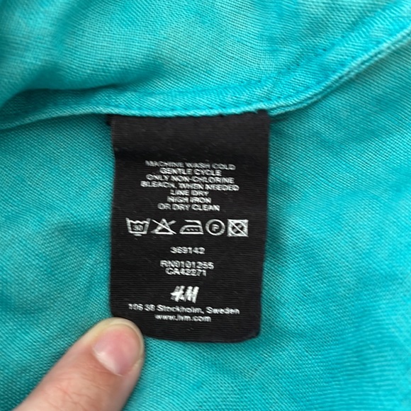 Linen sleeves top - Picture 4 of 6